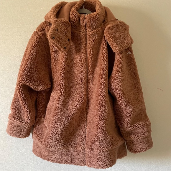 Alo Yoga Norte Sherpa Oversized Jacket Size Small - Picture 10 of 16